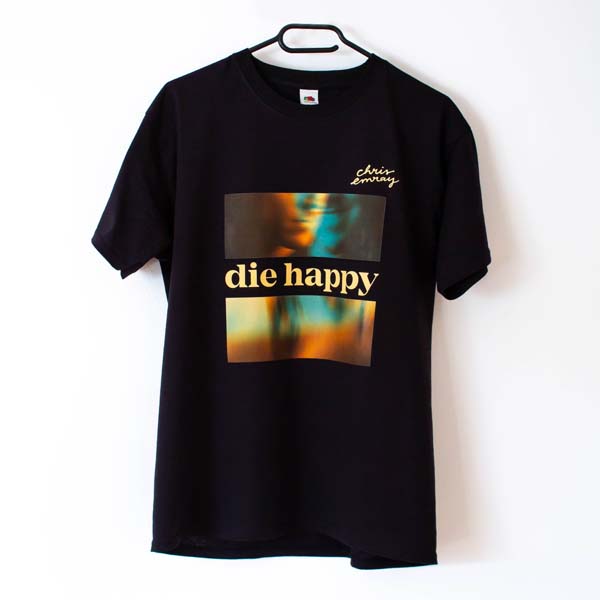 Vorderansicht T-Shirt "DIE HAPPY"